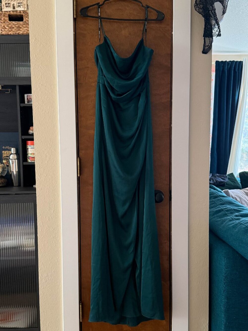 Birdy Grey Lydia Matte Satin Bridesmaids Dress - Medium